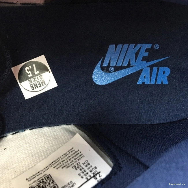 Jordan Retro 1 High OG 555088-140 Obsidian Air 1217